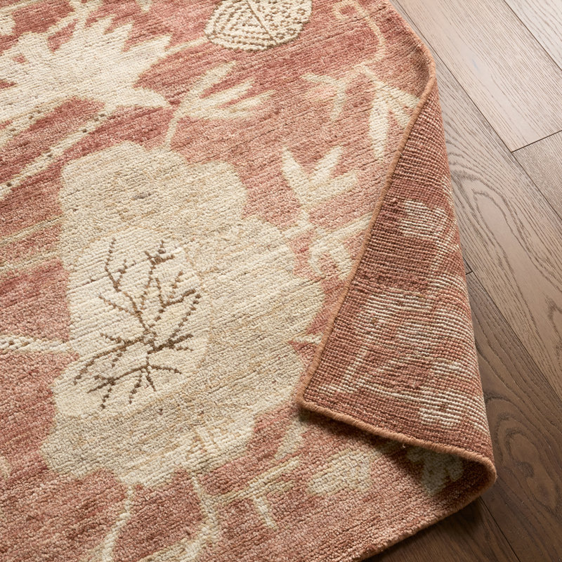 Jaipur Living Plumari Handknotted Transitional Red Area Rug (6'X9'), Rectangle 8' x 10'