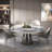 Luxury Modern Microlite Round Dining Table Set-104042619-125120984