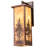 Rustic Lodge Flush Mounted Sconce-55456292