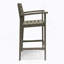 Élégant tabouret de bar avec assise confortable et conception résistante aux intempéries, parfait pour une utilisation toute l'année.