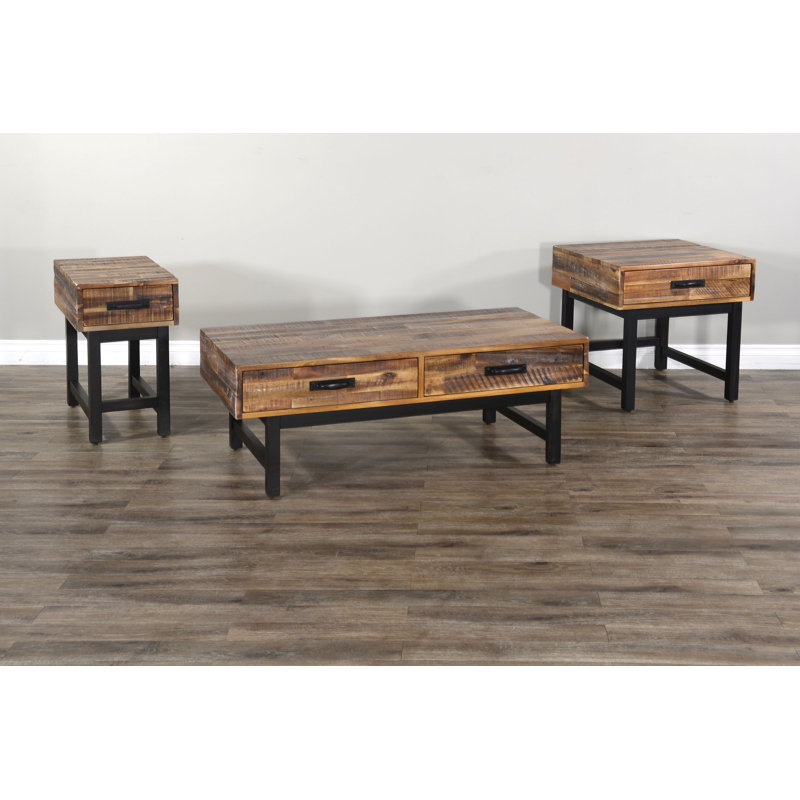 Ensemble de 3 tables basses Burgan