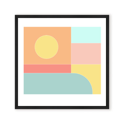 Pop Art & Retro A Summer's Day par Stefanie Bales - impression