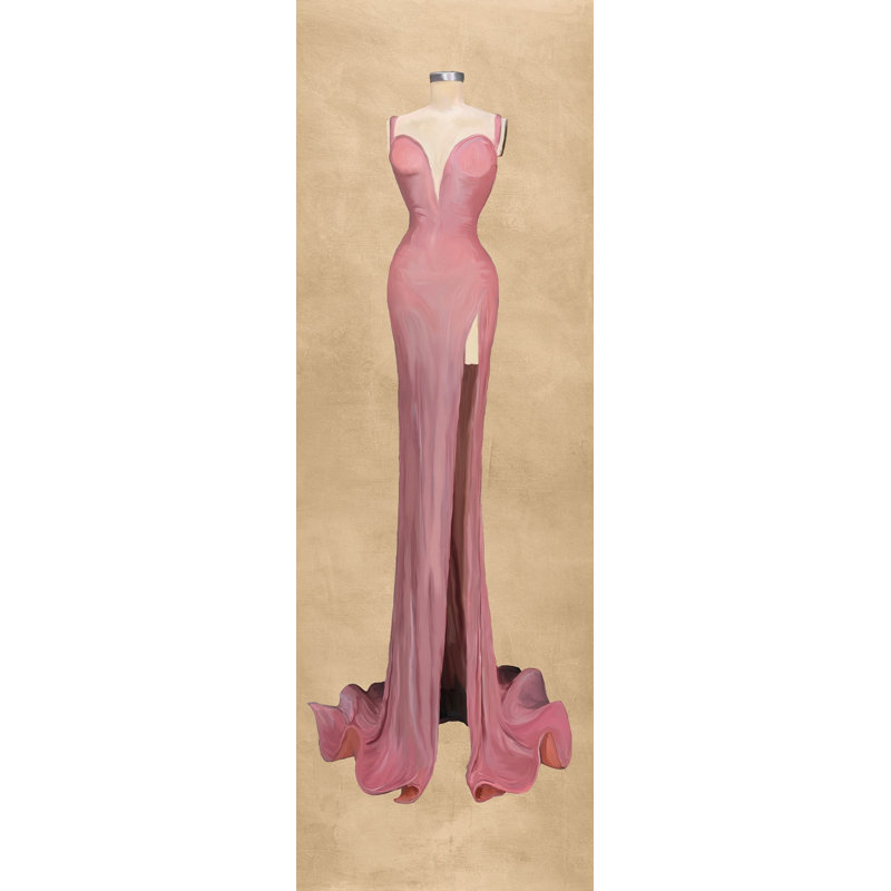 Dressed To Thrill I by Kelly Parr - Wrapped Canvas Painting, 100cm H x 35cm W x 4cm D