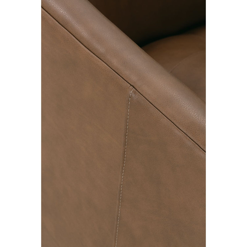 Pate Leather Accent Chair
