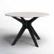 Fenway Round Marble Dining Table