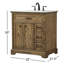 Ensemble de meuble-lavabo simple 32 po Hermes-73359951