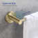 Circular 2 - Piece Bathroom Hardware Set