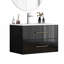 Meuble-lavabo mural brillant avec miroir-532883744-532883750-532883751