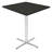 Regency Cain Square Breakroom Table & 4 M Stack Chairs-73412174-73412173-97266555