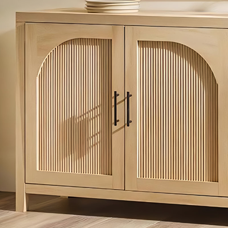 Armoire de rangement de style américain, Beige