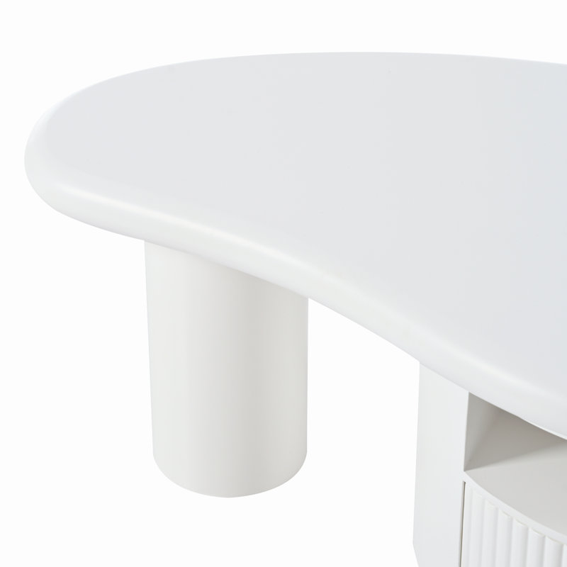 Table basse avec 1 abri et une tablette, table basse de salon pour la maison