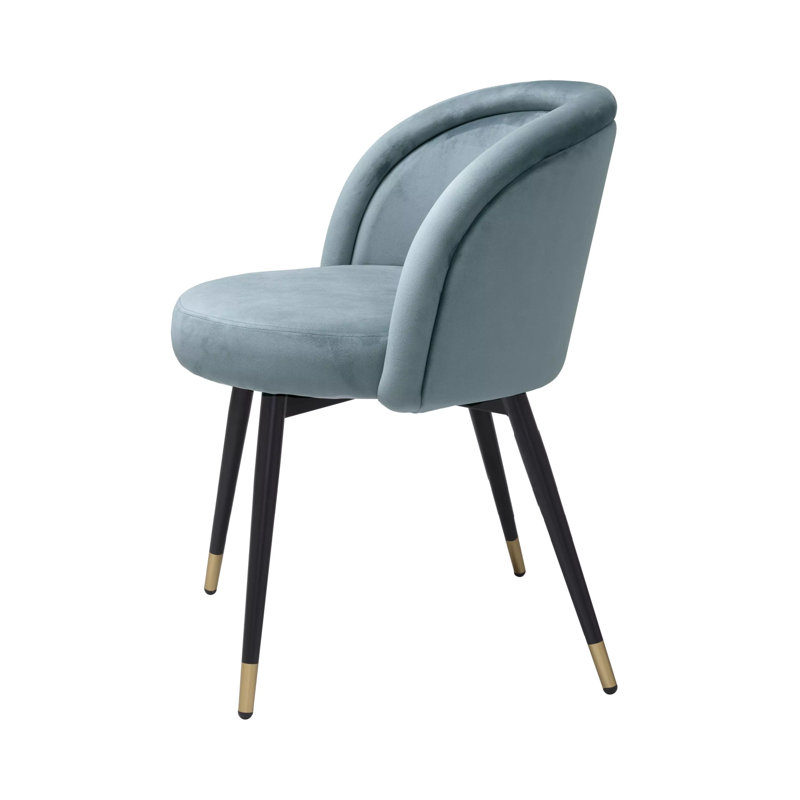 Chloé Upholstered Dining Chair, Blue