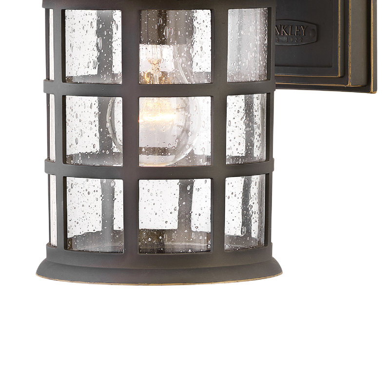 Freeport White 1 - Bulb Outdoor Wall Lantern, 15.25" H x 10" W x 11.24" D, Rubbed Bronze