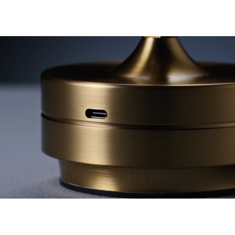Taglieri 28Cm Portable Table Lamp, Gold