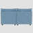 Chenille bleu antique
