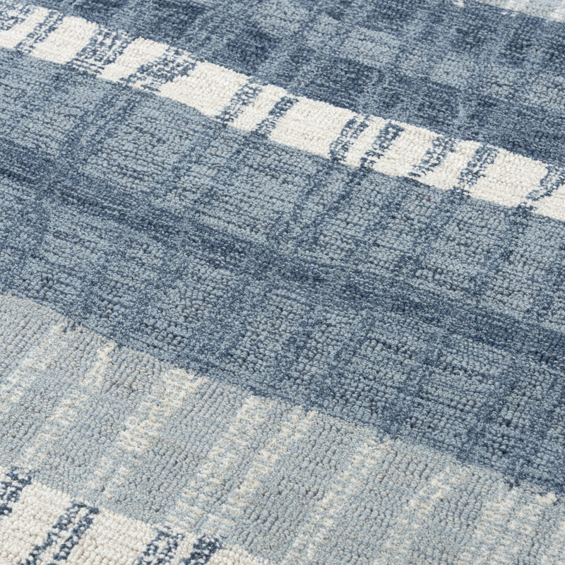 Palominas Performance Wool Striped Indoor Rug, Rectangle 7'9" x 9'9"
