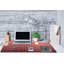 Tapis de bureau Bradly 31,5 po x 15,75 po Bradle-88376307