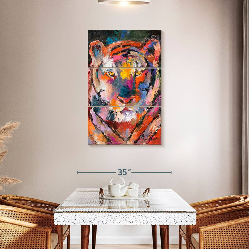Tigre I, H 45 po x l 28 po