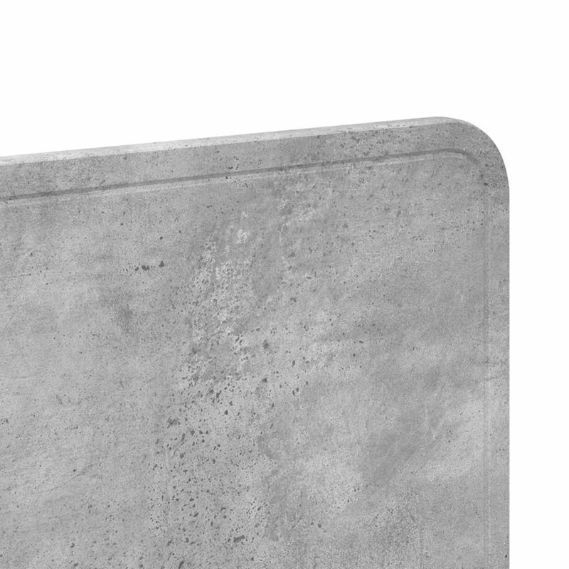 Headboard, Full/Double, Concrete Grey