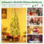 Lighted Artificial Pine Christmas Tree-840631685