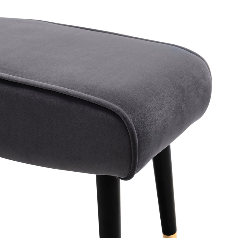 Manufactured Wood Accent Stool, Grey