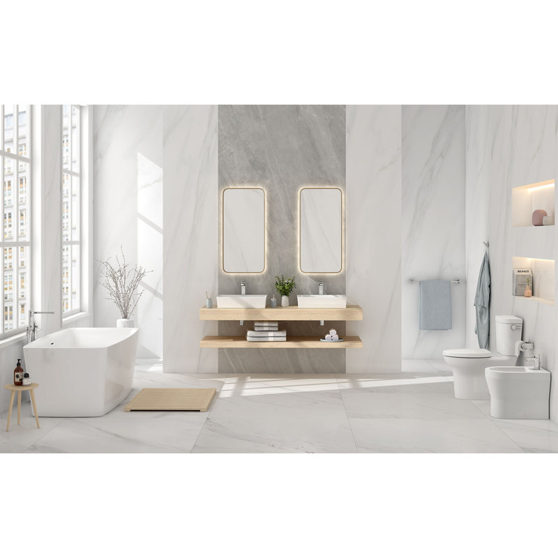 Equility® 67 In. X 33 In. Freestanding Bathtub