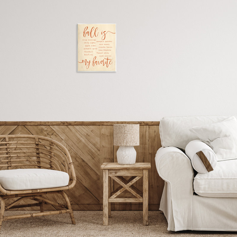 Art mural préféré, activités d'automne par Lux + Me Designs