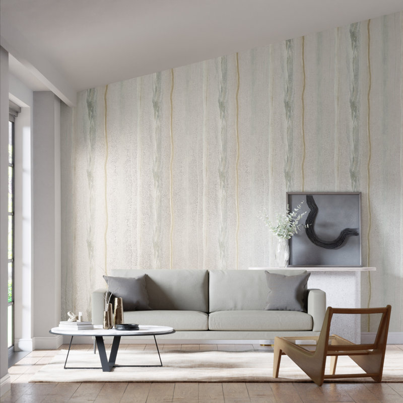 Vitruvius Wallpaper, Copper/Ruby