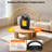 PTC  Space Heater 1500W & 750W, 2-in-1 Fast Heating Desktop Heater & Fan, Safe Quiet with Tip-Over & Overheat Protection for Office Desk Under Desk, Bedroom with Kids & Pets-120129417
