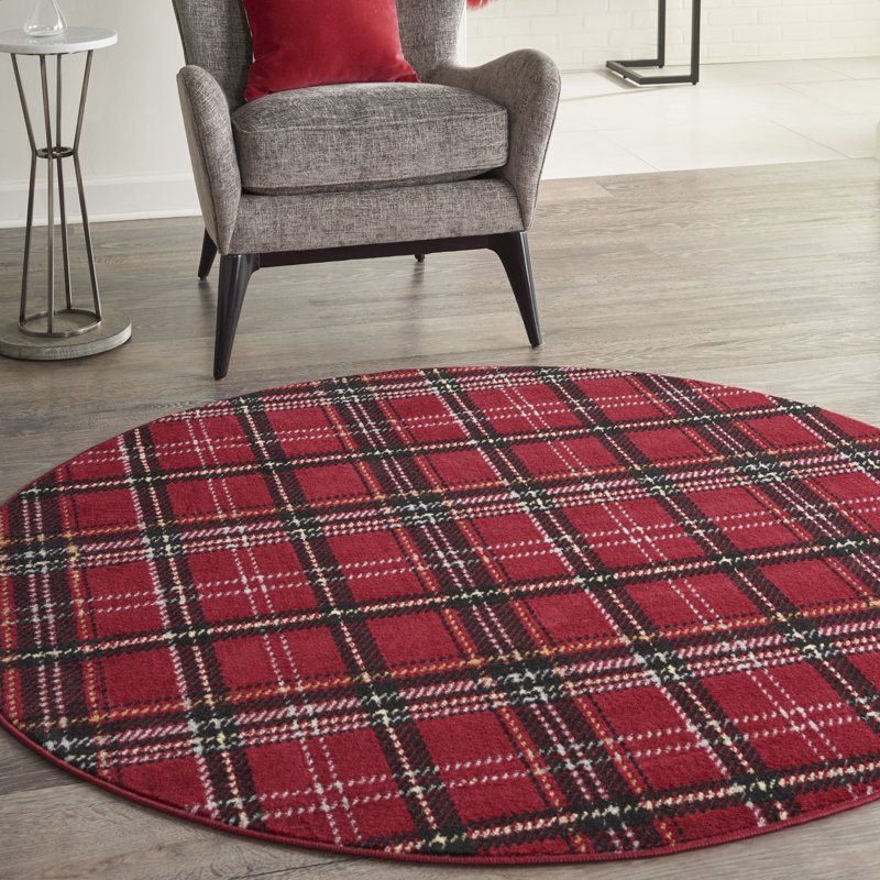 Tapis rouge Bo Bo, Rond 5 pi 3 po