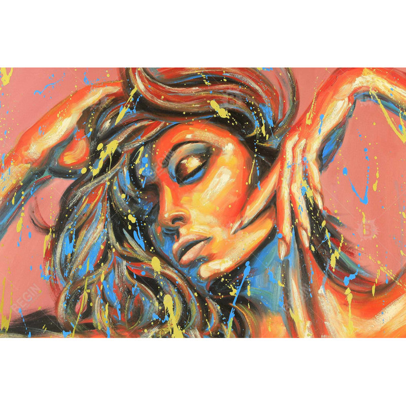 " Dance The Colours ", 24" H x 36" W