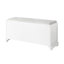 Banc de rangement en bois avec coussin blanc - 3 tiroirs, pour une maison confortable 3 3 paniers offrant une solution pratique et élégante