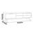 Nordic style solid wood TV cabinet