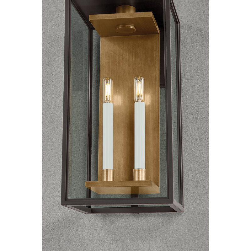 Arnold Wall Sconce, 2 Lights, 24.25" H x 10" W x 10" D