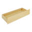 Lit simple en bois avec deux tiroirs-539235731