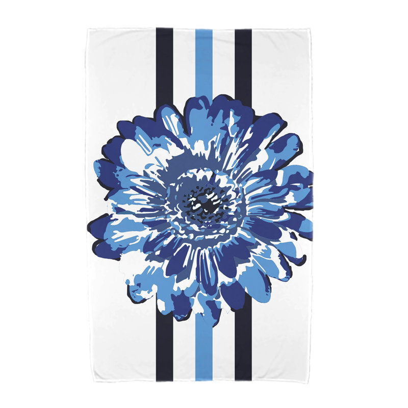 Serviette de plage Caillo, Bleu