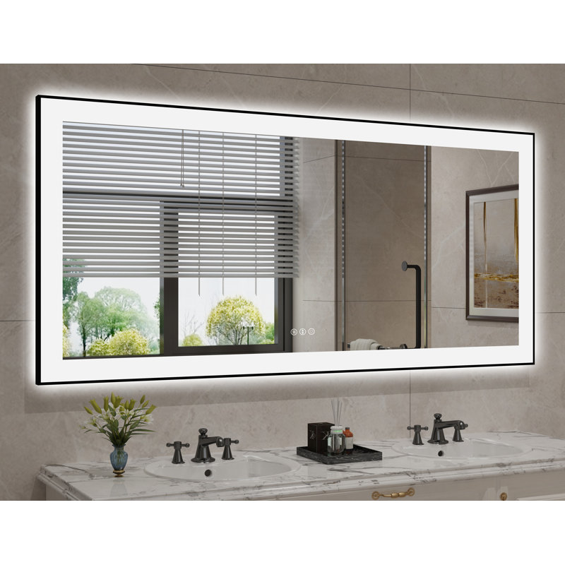 Miroir de salle de bain Dokes, 28 po x 60 po