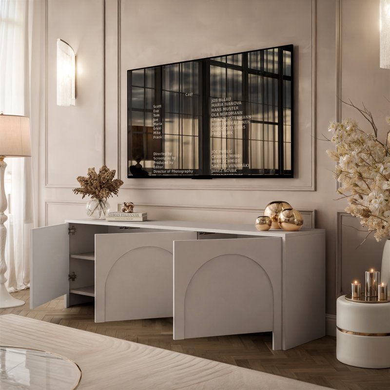 TV Stand ARIADNA 3D, Cashmere