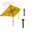 Parasol de marché rectangulaire 10' x 6,5'-107283050
