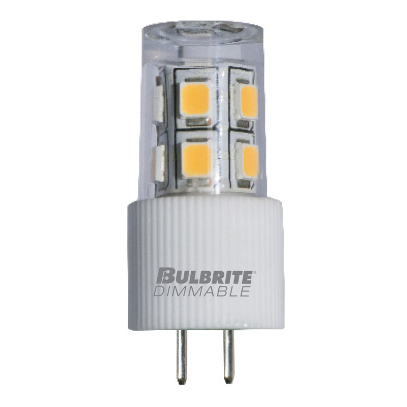Ampoule DEL 15 watts équivalente, base G4 / à deux broches, 2700 Kelvins