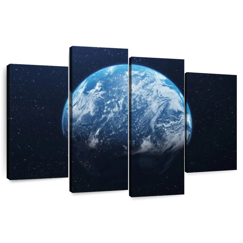 Terre d'Oberle vue de l'espace