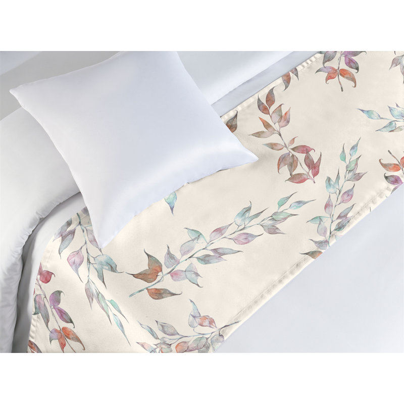 Foulard de lit Ambesonne Autumn Vibes, Lit simple