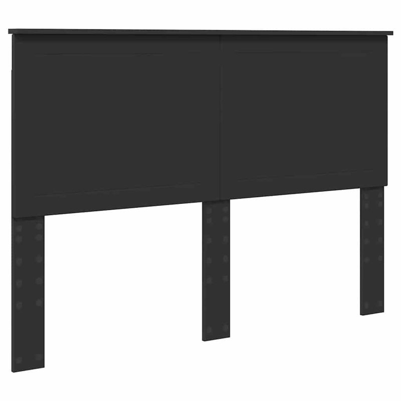 Headboard, EU Double - 140 x 200 cm, Black Oak