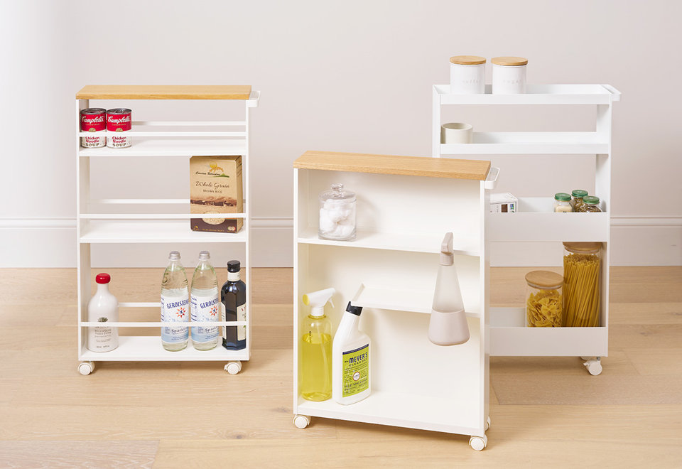 These carts are one of our specialties—sophisticated mobile storage.