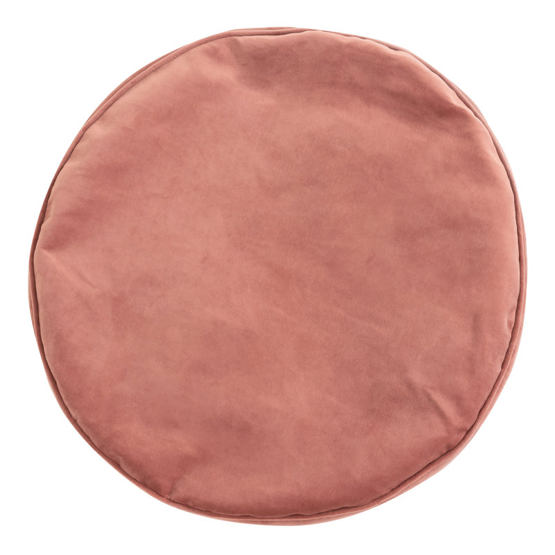 Milano Velvet Footstool, Dusk Pink