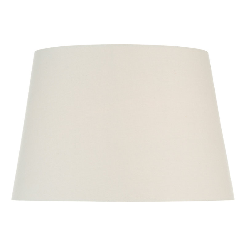 Ambudkar 30 cm H Empire Fabric Lamp Shade ( Screw On ) in Cream