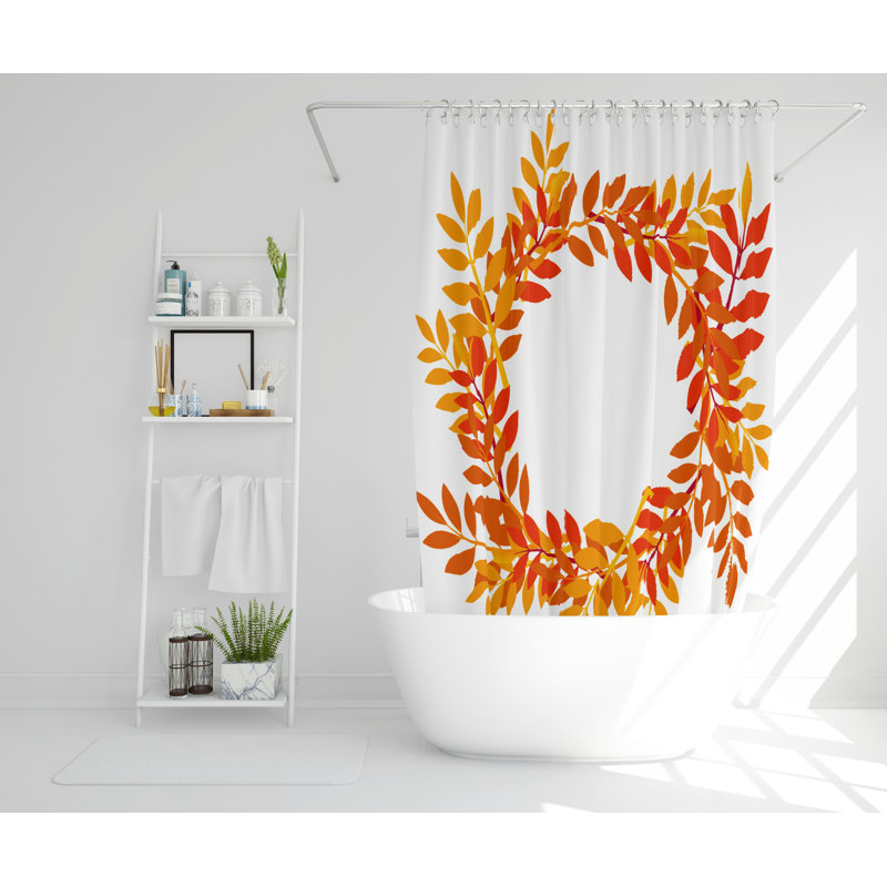 Shashkov Polyester Shower Curtain Set, 168cm H x 168cm W