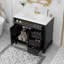 Meuble-lavabo multifonctionnel avec cadre en bois massif-188791996-188791995