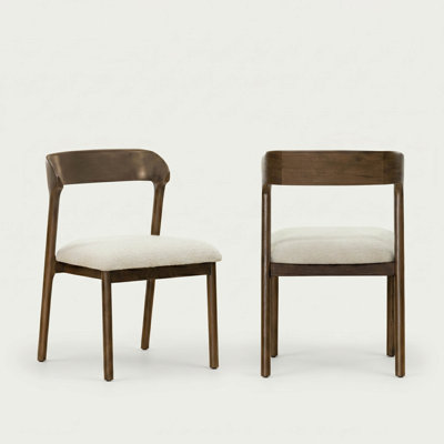 Kirstopher Upholstered Dining Chair, Brown