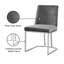 Chaise d'appoint en velours Heidi-309353867-309353869